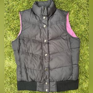 Hurley Vintage Y2K Retro Puffer Down Filled Snowboard Ski Insulated Vest S/M